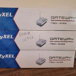 Louga- Bundle deal 3 Zyxel Routers